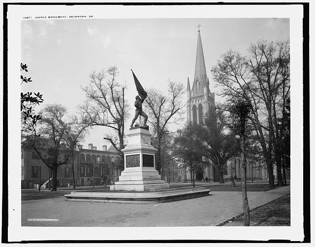 Jasper Monument (1890-1900), Retrieved from the Library of Congress http://www.loc.gov/pictures/item/2016797859/