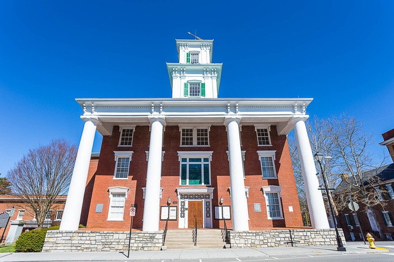 Washington County Courthouse facade