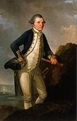 Captain James Cook was a tall and studious man who became very famous through his expeditions. He sailed to unexplored lands in the Pacific Ocean,  northern Pacific and toward Alaska, and southern Pacific toward Australia.