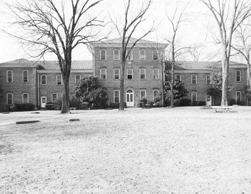 Smeltzer Hall, rear view