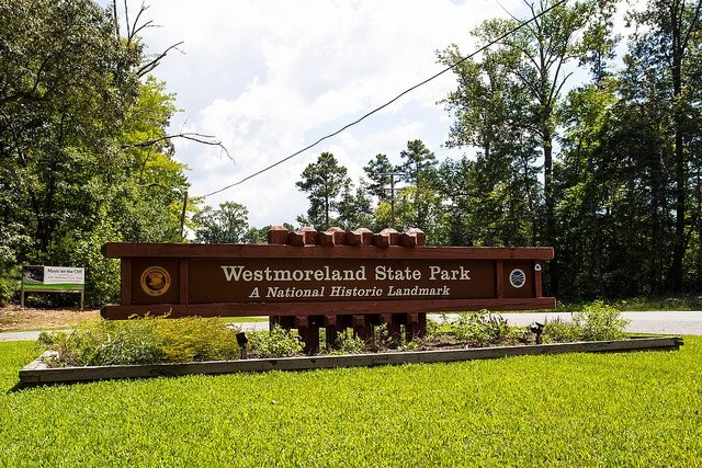 Roadside Entrance Sign