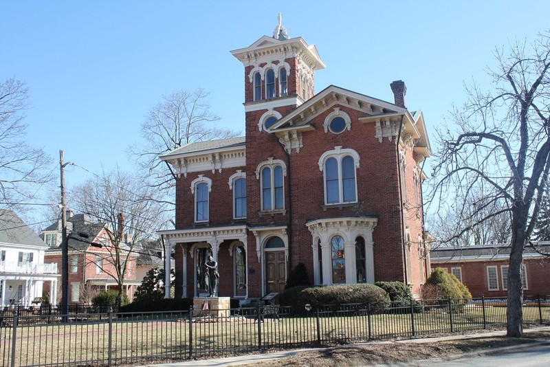 The Silas M. Clark House also serves as a period museum for the Historical and Genealogical Society of Indiana County.  