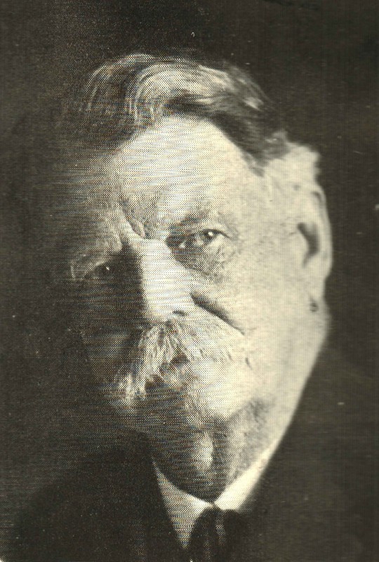 S. Floyd Hoard was instrumental in organizing the Ceredo bank, sold land for the building, designed the building himself, and served as the bank president for over thirty years. Image courtesy of the Ceredo Historical Society Museum. 