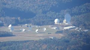 Antennas located at the NSA listening station