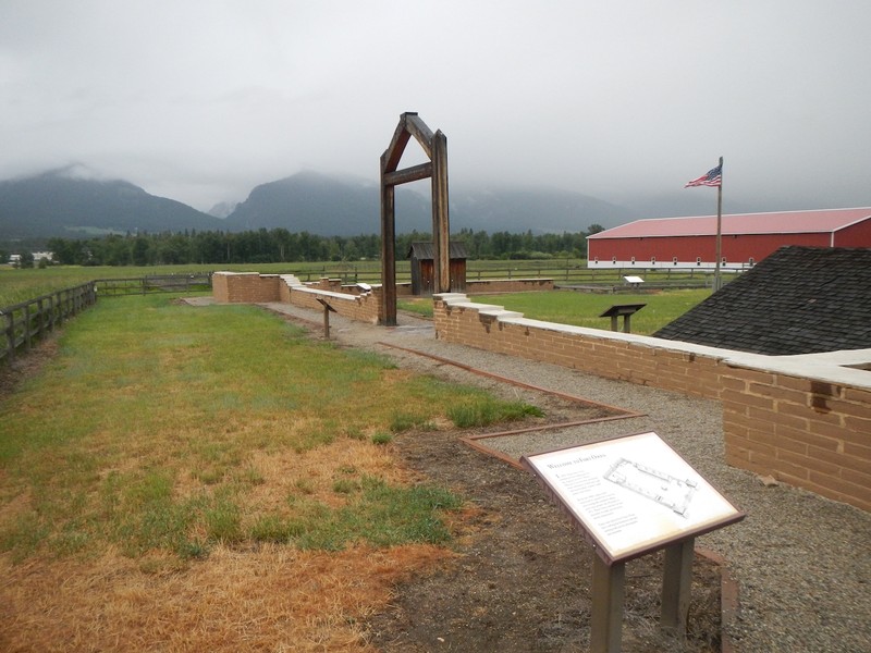 Fort Owen was established in 1850 on a site that was the location of the first Catholic mission and the first permanent white settlement in Montana.