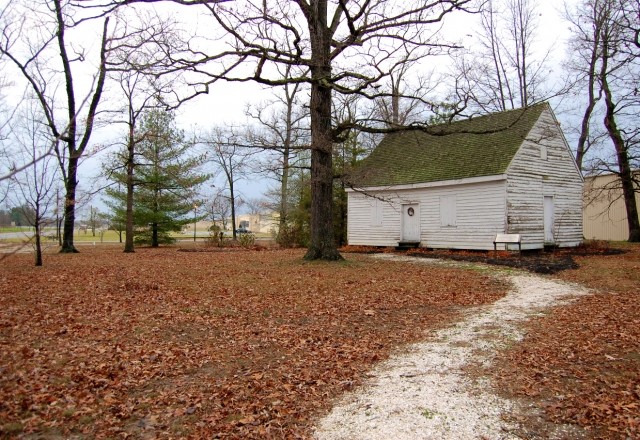 The Tuckahoe Neck Meeting House.