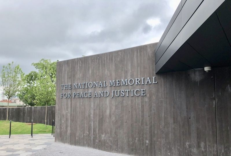 The National Memorial for Peace and Justice entrance.