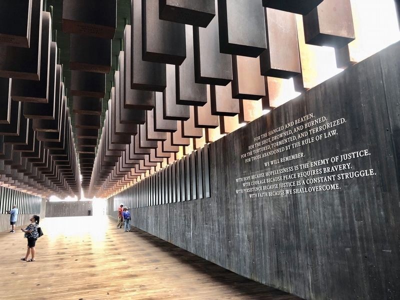 The National Memorial for Peace and Justice.