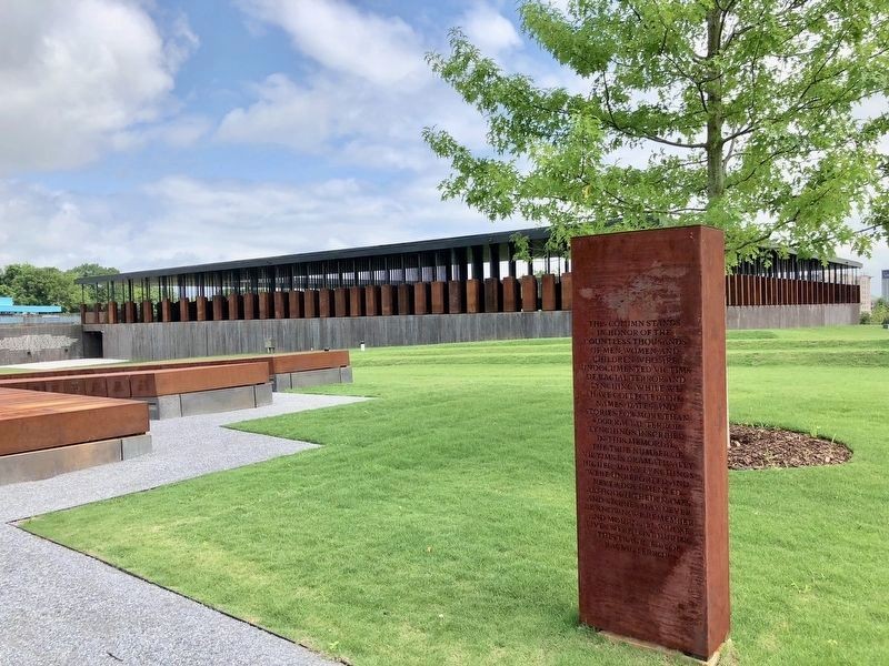 The National Memorial for Peace and Justice monuments.