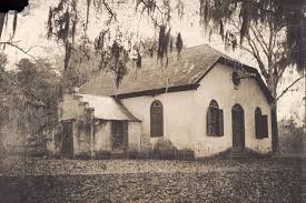 The Strawberry Chapel pictures in the 1800s. 