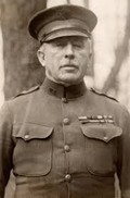 General Leonard Wood pictured in uniform. 