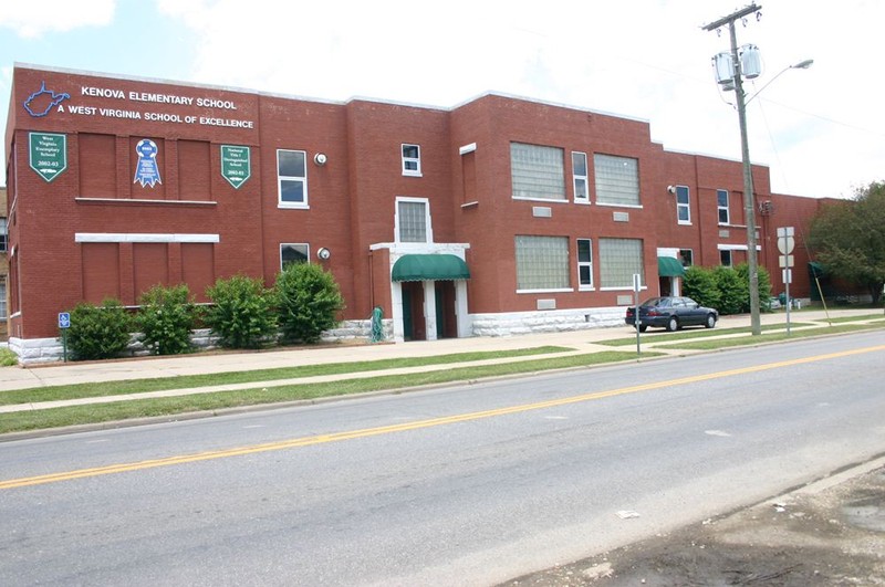 This red brick portion was constructed sometime in the 1940s. Image obtained from Locations Hub. 