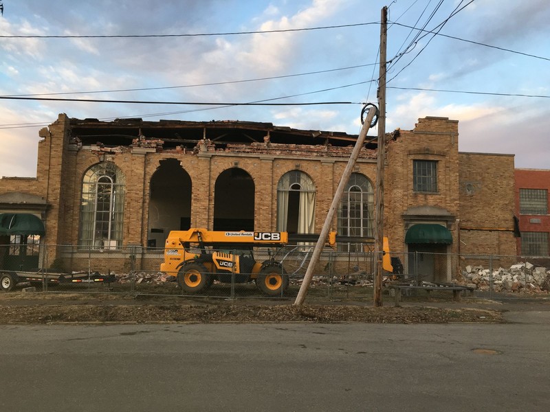 Kenova Elementary School was demolished in January 2018 to make way for commercial development on the property. 