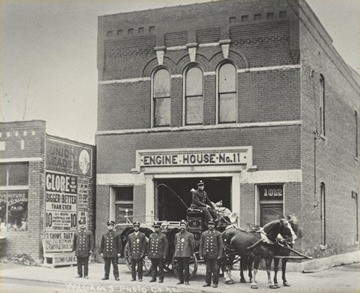 BAMA was located in this historic firehouse from 1976 to 2006. The firehouse, built in 1931 by the Works Progress Administration, housed the first Black fire company in Kansas City.