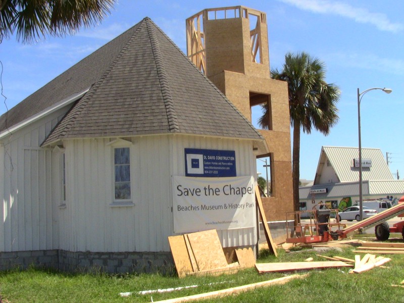 2013 Rebuilding of the tower.