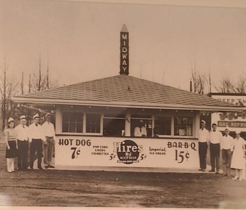 Midway Drive-In, when hot dogs were only 7 cents