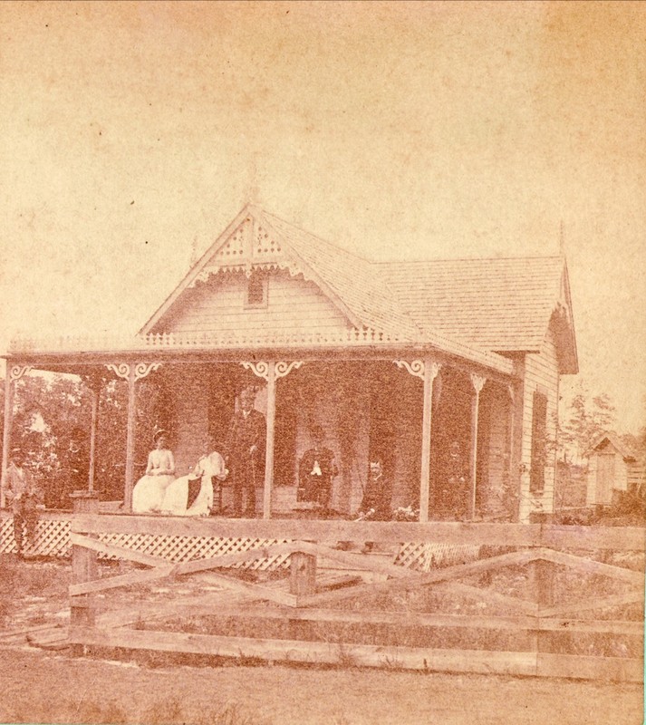 John and Miranda Graham Home at 246 North Oak Avenue. Photographed by Moses M. & Wm. H. Gardner. (c.1894) Photograph courtesy of City of Orange City, FL.