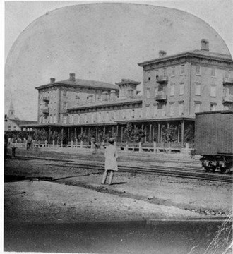 The Logan House, circa 1865