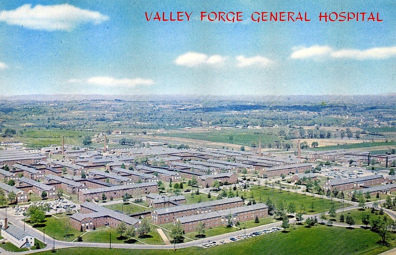 Valley Forge General Hospital in the 1960s. 