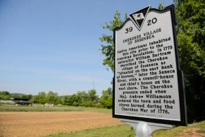 Calhoun Bottoms Historical Marker