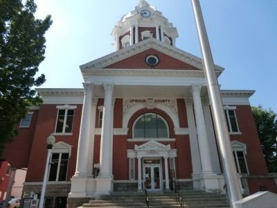 Updated photo of Upshur County Courthouse. 