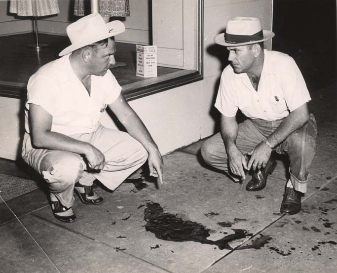 Albert Patterson's blood on the night of June 18, 1954.