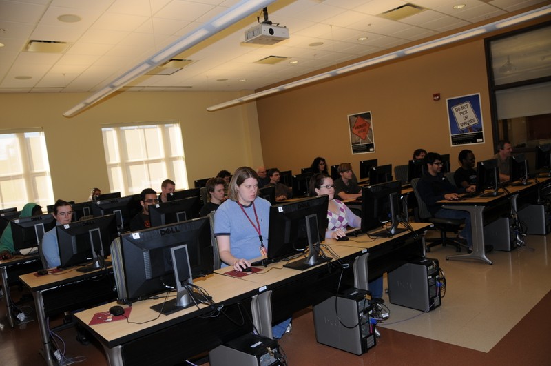 Computer lab in Conway Hall