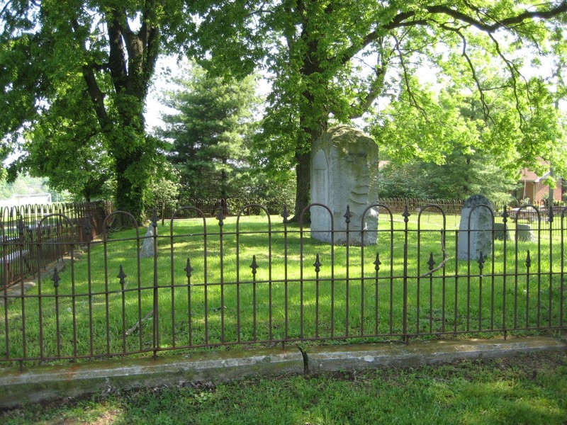 The family cemetery is located approximately five hundred yards from the Mansion on a knoll that overlooks Stone's River bottom land. Credit: Dori & Dick