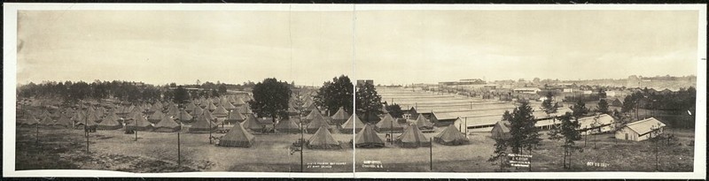 Camp Sevier, Greenville, S.C.
Peden, J. R., photographer,1917 October 18.