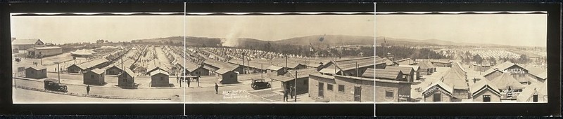 West from "Y" 82, at Paris, Camp Sevier, S.C.
Peden, J. R., photographer, 1918 September 13.