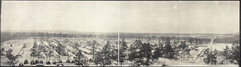 South-west from Stockade Tower, no. 1, Camp Sevier, S.C
Peden, J. R., photographer,1918 September 11.