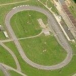 Flyover view of Ona Speedway