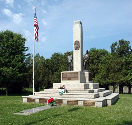 The restored Mother Jones Monument in 2015.