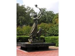 Florence was the daughter of a soldier stationed at Fort Pulaski