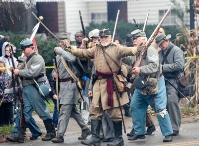 Civil War Days event depicting the Battle of Guyandotte