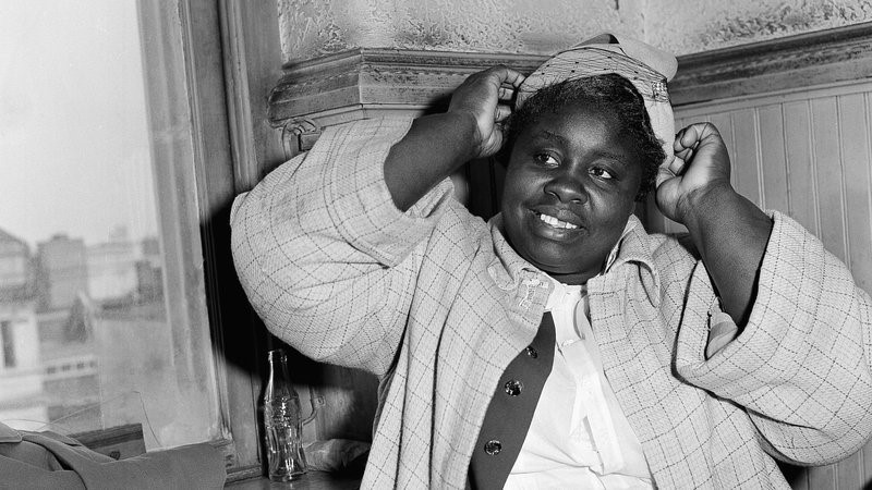 Georgia on court day to testify on behalf of the Bus Boycott.