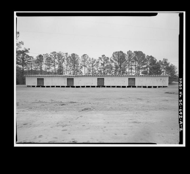 : Built during the first phase of Camp Jackson construction (June-September 1917), Fort Jackson, Division Store House No. 5 is one of two remaining World War I (WWI) structures on the base and the only one that has had no significant alteration. It i