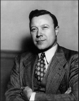 Walter Reuther posing for Time Magazine. 