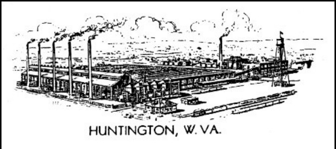 Illustration of the Huntington plant