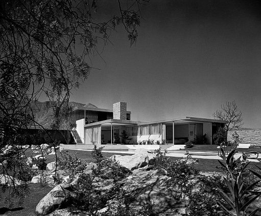 The Kaufmann House in the 1950s