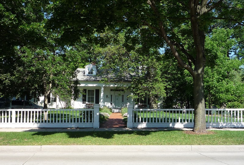 Hazelwood Historic House Museum (built in 1837) and home of the Brown County Historical Society