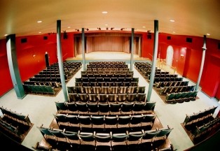 The current auditorium of Carnegie Hall where both local and famous acts perform. 