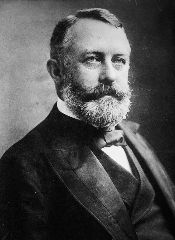 Black and white photograph of Henry Clay Frick