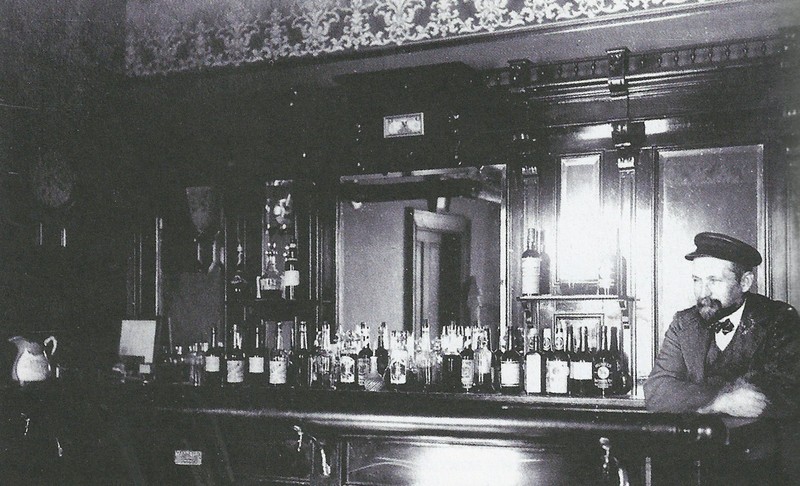 This is one of the few pictures that provided a glimpse of what Chauncey's Pub used to be.