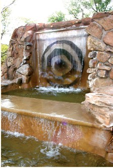 One of the Many Little Fountains at the Springs
