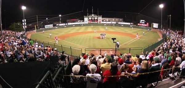 A picture of Mitch Stadium.