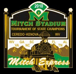 An emblem that was used for the Mitch Stadium Tournament of State Champion from 2010.