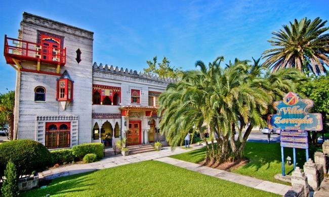 Exterior of the Villa Zorayda as it can been seen today. Credit: Villa Zorayda Museum