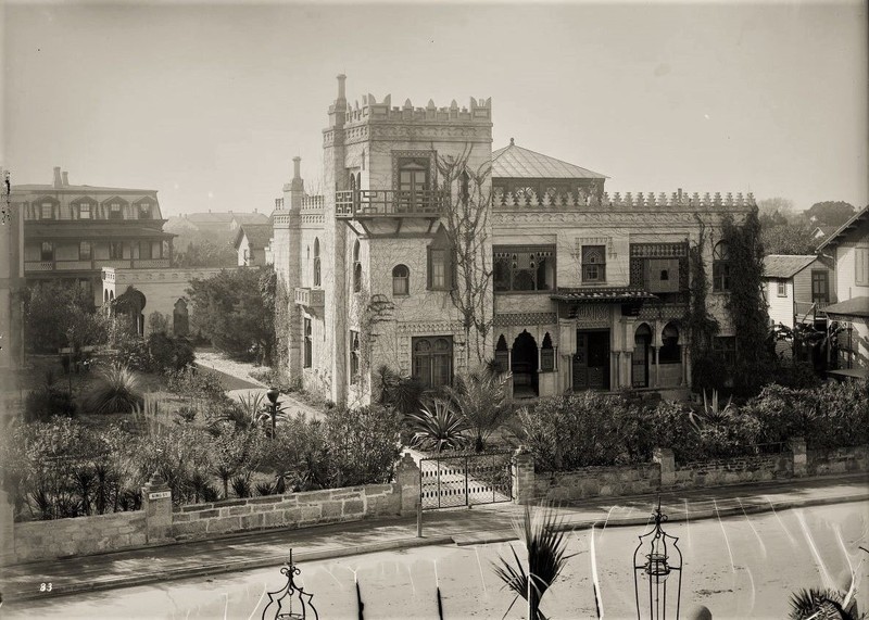 Villa Zorayda, c. 1885 (then known as Zorayda Castle). Credit: Library of Congress, LC-DIG-DET-4A03490