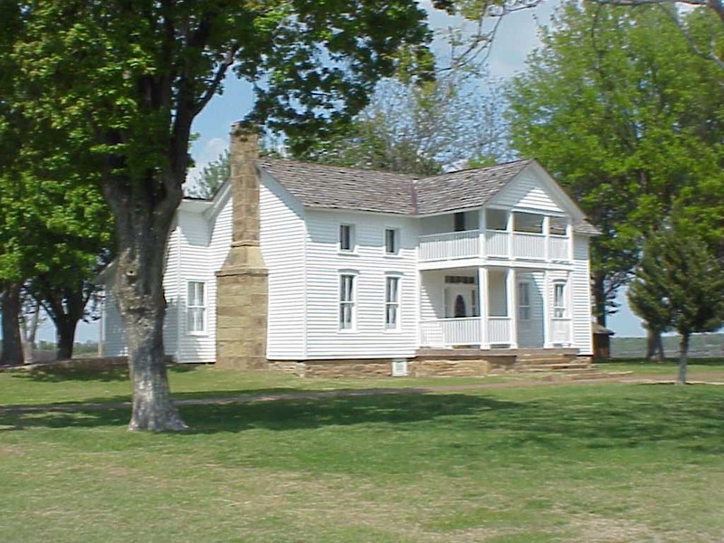 The Will Rogers Memorial Birthplace Ranch was first built in 1875 and expanded over time. It is listed on the National Register of Historic Places.